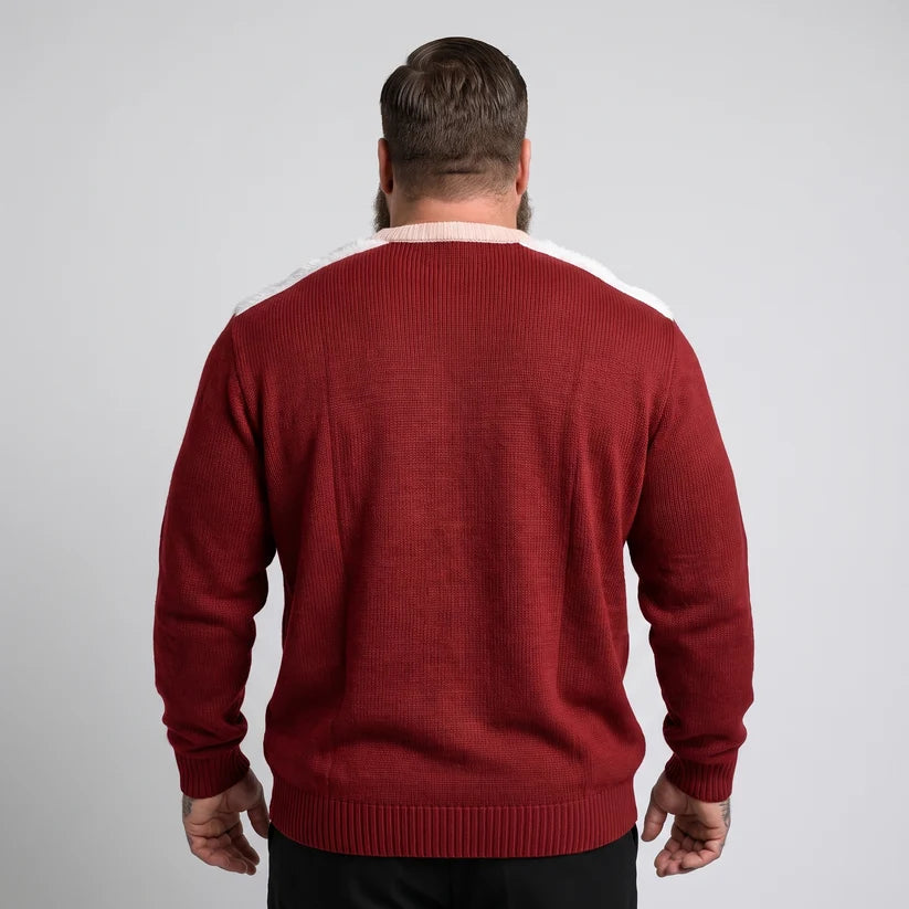 SantaChest Christmas sweater