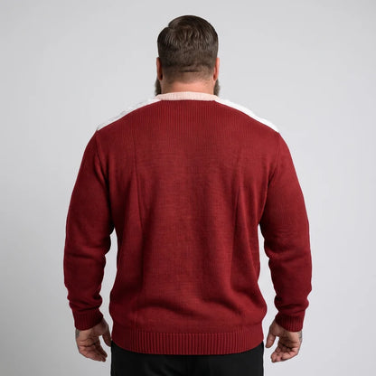 SantaChest Christmas sweater